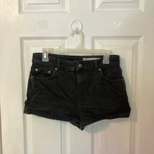ASOS Black Denim Shorts